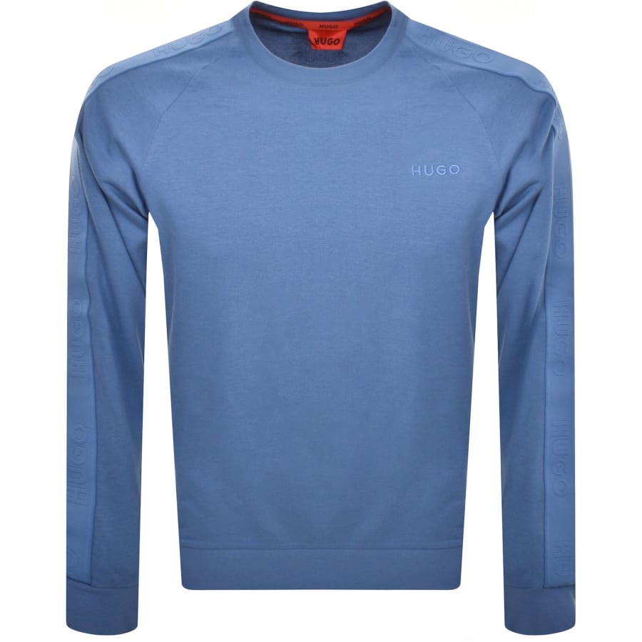 HUGO Tonal Sweatshirt Blue